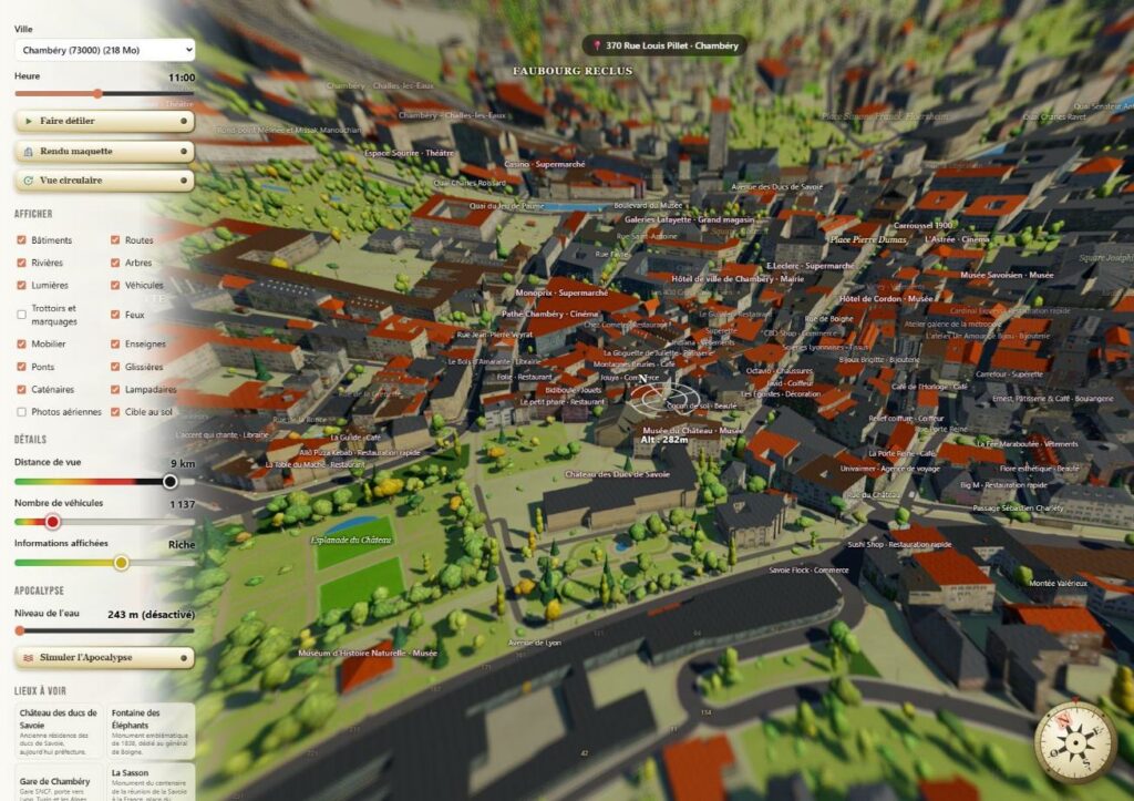 L'interface de RtTT